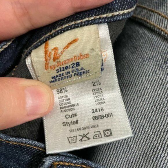 Citizens of Humanity Women's margo#o85 Blue Stretch Low Waist Bootcut Jeans 28 - Picture 7 of 10